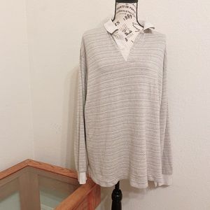 Vintage Nautica Patterned Hensley Shirt